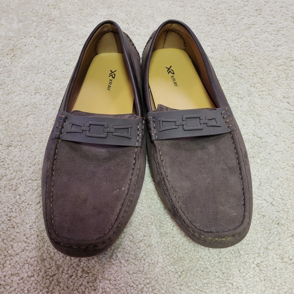 Xray Men's Altamont Loafer, Brown Suede, Size 10